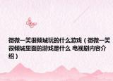 微微一笑很倾城玩的什么游戏（微微一笑很倾城里面的游戏是什么 电视剧内容介绍）