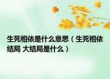 生死相依是什么意思（生死相依结局 大结局是什么）