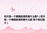 你欠我一个拥抱的清晨是什么歌?（你欠我一个拥抱的清晨是什么歌 两个我们简介）