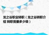 龙之谷职业转职（龙之谷转职介绍 转职需要多少级）