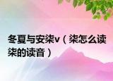 冬夏与安柒v（柒怎么读 柒的读音）