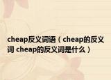 cheap反义词语（cheap的反义词 cheap的反义词是什么）