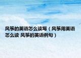 风筝的英语怎么读写（风筝用英语怎么读 风筝的英语例句）