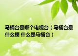 马桶台是哪个电视台（马桶台是什么梗 什么是马桶台）