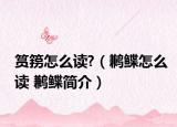 筼箉怎么读?（鹣鲽怎么读 鹣鲽简介）