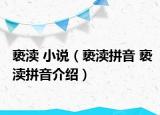 亵渎 小说（亵渎拼音 亵渎拼音介绍）