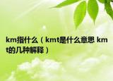 km指什么（kmt是什么意思 kmt的几种解释）