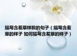 描写含羞草样貌的句子（描写含羞草的样子 如何描写含羞草的样子）
