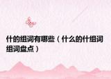 什的组词有哪些（什么的什组词 组词盘点）