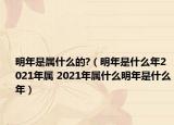 明年是属什么的?（明年是什么年2021年属 2021年属什么明年是什么年）