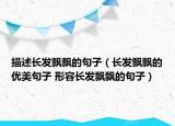 描述长发飘飘的句子（长发飘飘的优美句子 形容长发飘飘的句子）