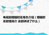 电视剧婚姻时差角色介绍（婚姻时差剧情简介 该剧讲述了什么）