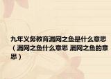 九年义务教育漏网之鱼是什么意思（漏网之鱼什么意思 漏网之鱼的意思）