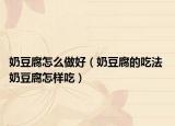 奶豆腐怎么做好（奶豆腐的吃法 奶豆腐怎样吃）