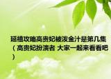 延禧攻略高贵妃被泼金汁是第几集（高贵妃扮演者 大家一起来看看吧）
