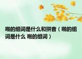 啪的组词是什么和拼音（啪的组词是什么 啪的组词）