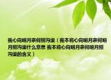 我心向明月奈何照沟渠（我本将心向明月奈何明月照沟渠什么意思 我本将心向明月奈何明月照沟渠的含义）
