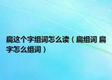 扁这个字组词怎么读（扁组词 扁字怎么组词）