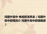 玛丽外宿中 电视剧演员表（玛丽外宿中剧情简介 玛丽外宿中剧情概要）
