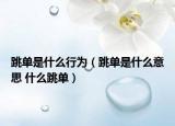 跳单是什么行为（跳单是什么意思 什么跳单）