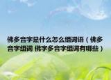佛多音字是什么怎么组词语（佛多音字组词 佛字多音字组词有哪些）
