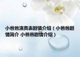 小爸爸演员表剧情介绍（小爸爸剧情简介 小爸爸剧情介绍）