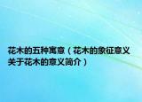 花木的五种寓意（花木的象征意义 关于花木的意义简介）
