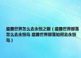 魔兽世界怎么去永恒之眼（魔兽世界部落怎么去永恒岛 魔兽世界部落如何去永恒岛）