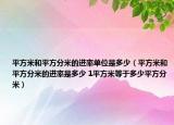 平方米和平方分米的进率单位是多少（平方米和平方分米的进率是多少 1平方米等于多少平方分米）