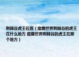 荆棘谷虎王位置（魔兽世界荆棘谷的虎王在什么地方 魔兽世界荆棘谷的虎王在那个地方）