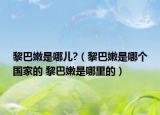 黎巴嫩是哪儿?（黎巴嫩是哪个国家的 黎巴嫩是哪里的）