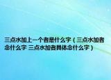 三点水加上一个者是什么字（三点水加者念什么字 三点水加者具体念什么字）