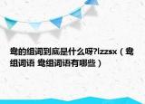 鸯的组词到底是什么呀?lzzsx（鸯组词语 鸯组词语有哪些）
