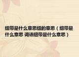纽带是什么意思纽的意思（纽带是什么意思 词语纽带是什么意思）