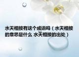 水天相接有这个成语吗（水天相接的意思是什么 水天相接的出处）
