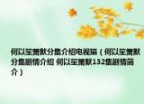 何以笙箫默分集介绍电视猫（何以笙箫默分集剧情介绍 何以笙箫默132集剧情简介）