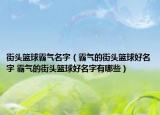 街头篮球霸气名字（霸气的街头篮球好名字 霸气的街头篮球好名字有哪些）