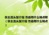 非主流头型介绍 各自有什么特点呢（非主流头型介绍 各自有什么特点）