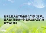 世界上最大的广场是哪个广场?（世界上最大的广场是哪一个 世界上最大的广场是什么广场）
