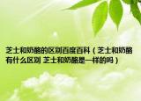 芝士和奶酪的区别百度百科（芝士和奶酪有什么区别 芝士和奶酪是一样的吗）