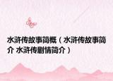 水浒传故事简概（水浒传故事简介 水浒传剧情简介）