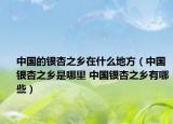 中国的银杏之乡在什么地方（中国银杏之乡是哪里 中国银杏之乡有哪些）