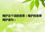 掩护这个词的意思（掩护的意思 掩护造句）
