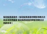 梨花院落溶溶月（梨花院落溶溶月柳絮池塘淡淡风全诗意思翻译 梨花院落溶溶月柳絮池塘淡淡风的全诗）