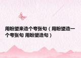 用盼望来造个夸张句（用盼望造一个夸张句 用盼望造句）