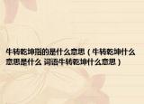 牛转乾坤指的是什么意思（牛转乾坤什么意思是什么 词语牛转乾坤什么意思）
