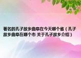 著名的孔子故乡曲阜在今天哪个省（孔子故乡曲阜在哪个市 关于孔子故乡介绍）