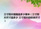 三寸照片规格是多少厘米（三寸照片尺寸是多少 三寸照片的标准尺寸）