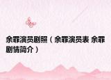 余罪演员剧照（余罪演员表 余罪剧情简介）