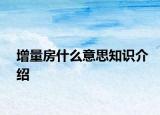 增量房什么意思知识介绍